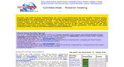 Desktop Screenshot of 123-web-host-reseller.de