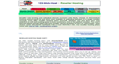 Desktop Screenshot of 123-web-host-reseller.com